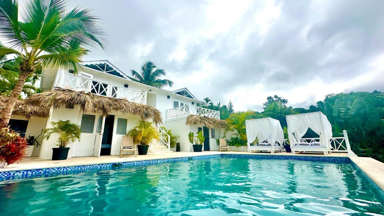 Villa Blanca Chambre D'Hotes Vue Sur Mer Las Terrenas Exterior photo