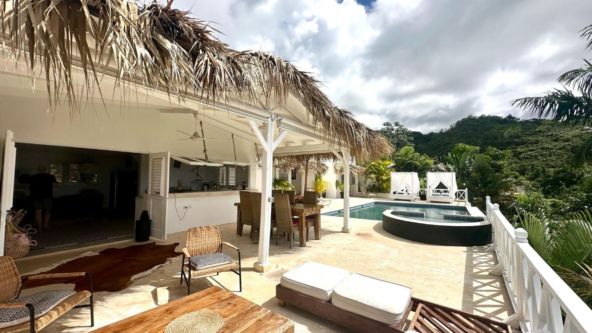 Villa Blanca Chambre D'Hotes Vue Sur Mer Las Terrenas Exterior photo